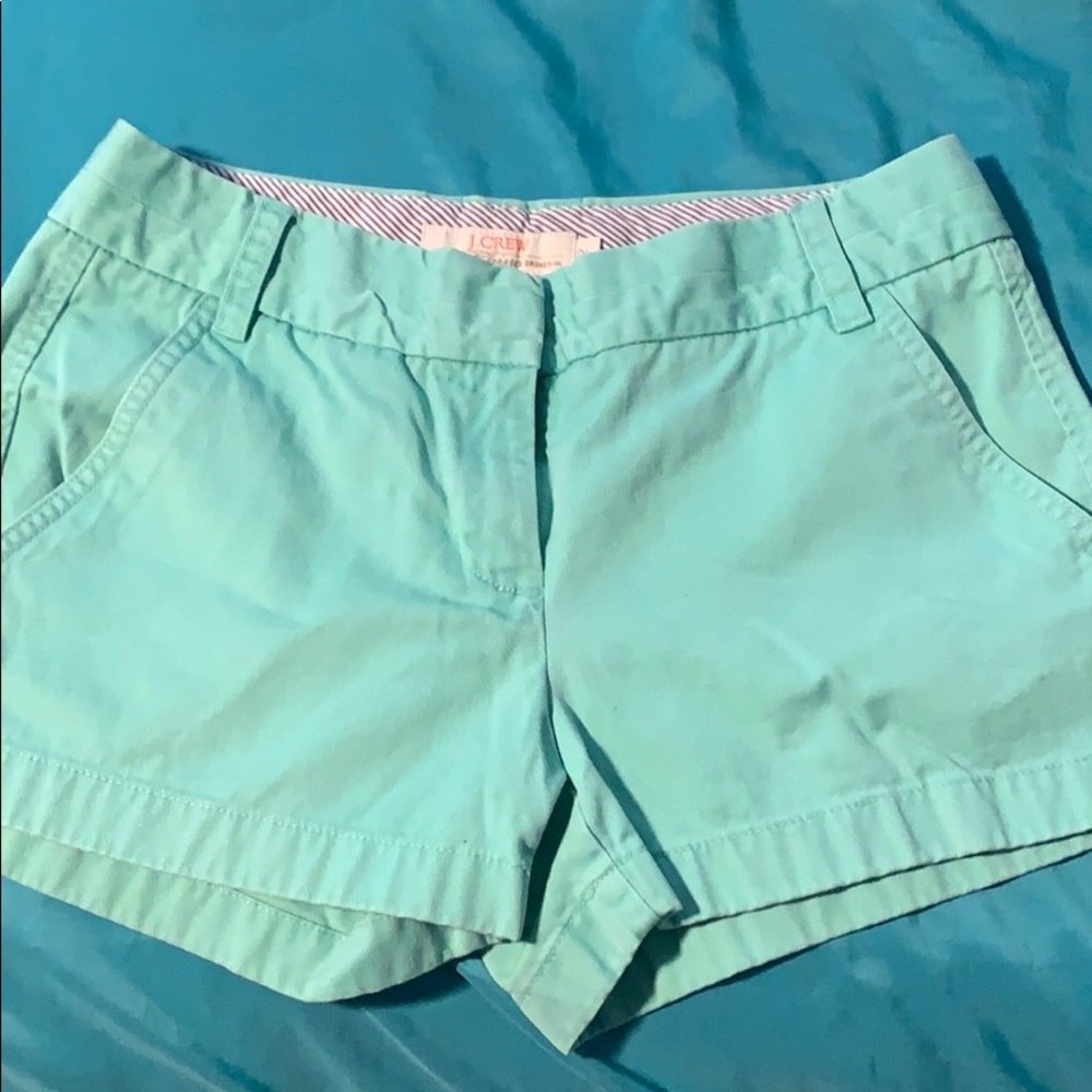 Mint J.Crew China broke-in shorts size 2